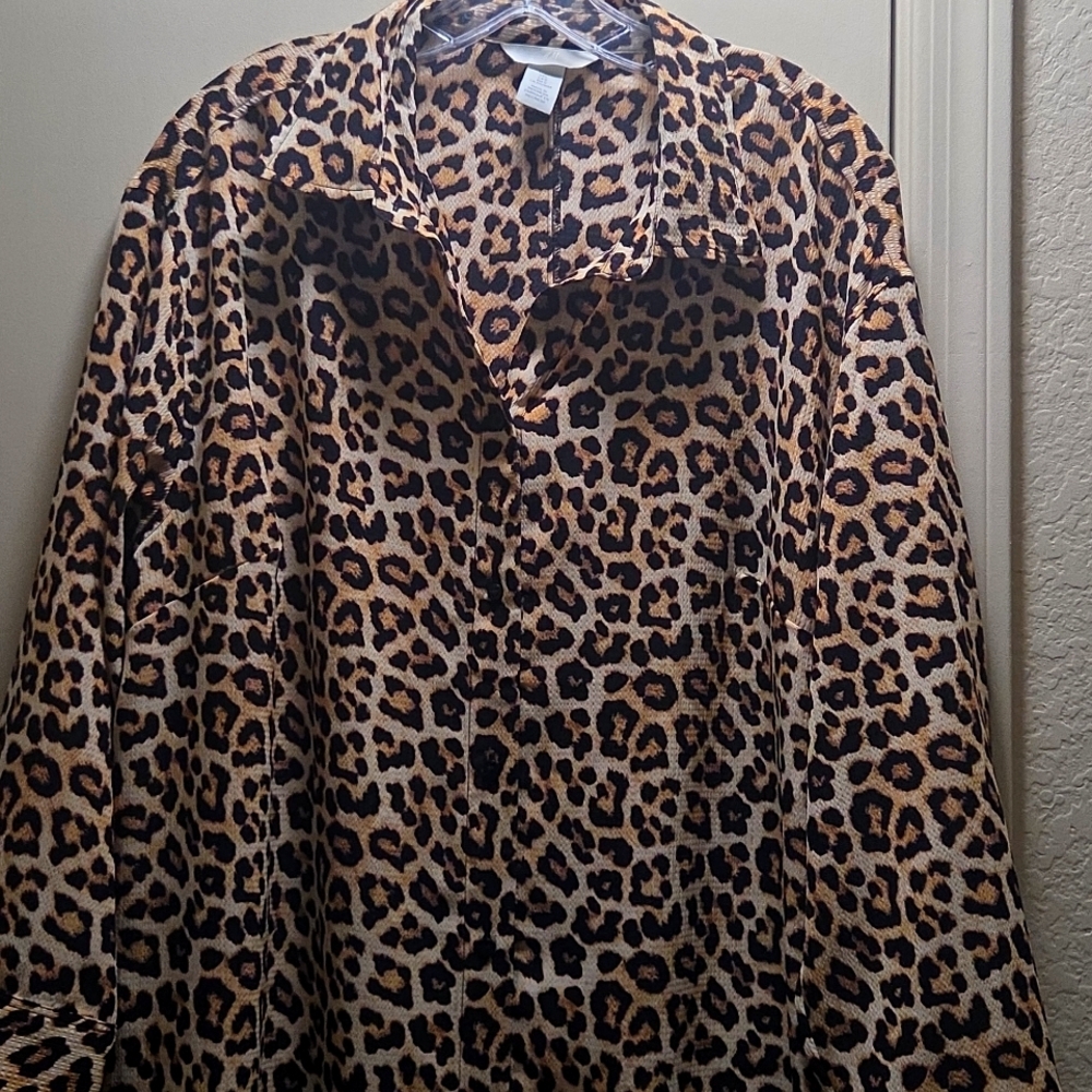 H&M JACQUARD-WEAVE SHIRT DRESS